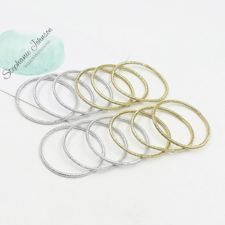 BEAUTY-HAARVERZORGING Punk Klinknagel Cirkelring Elastisch Touwband Paardenstaartaccessoire kopen vanaf een prijs van 1.3