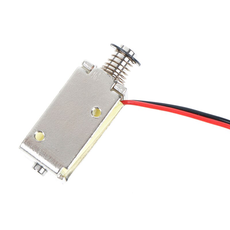 Micro électro-aimant à ressort 12V cc | Tige de Type traction, tige d'électroaimant 4mm 1 pièce