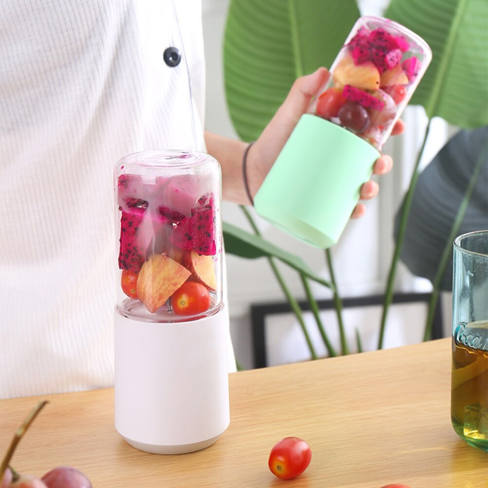 280mL Electric Juicer Lemon Juice Extractor USB Rechargeable Smoothie Maker Portable Juice Cup Food Blender Mixer Machine