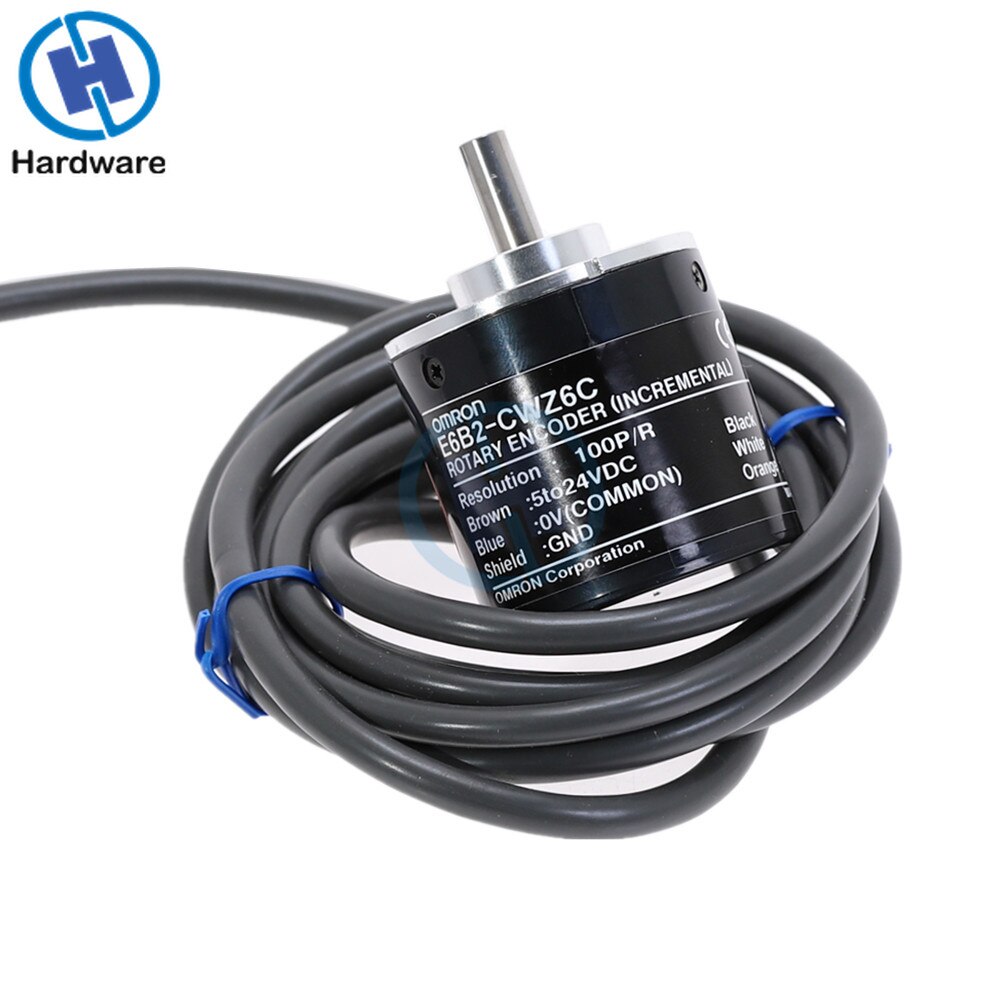 E6B2CWZ6C OMRON Drehgeber E6B2-CWZ6C 2500 2000 1800 1024 100 0 600 500 400 360 200 100 60 40 30 20P/R 5-24v