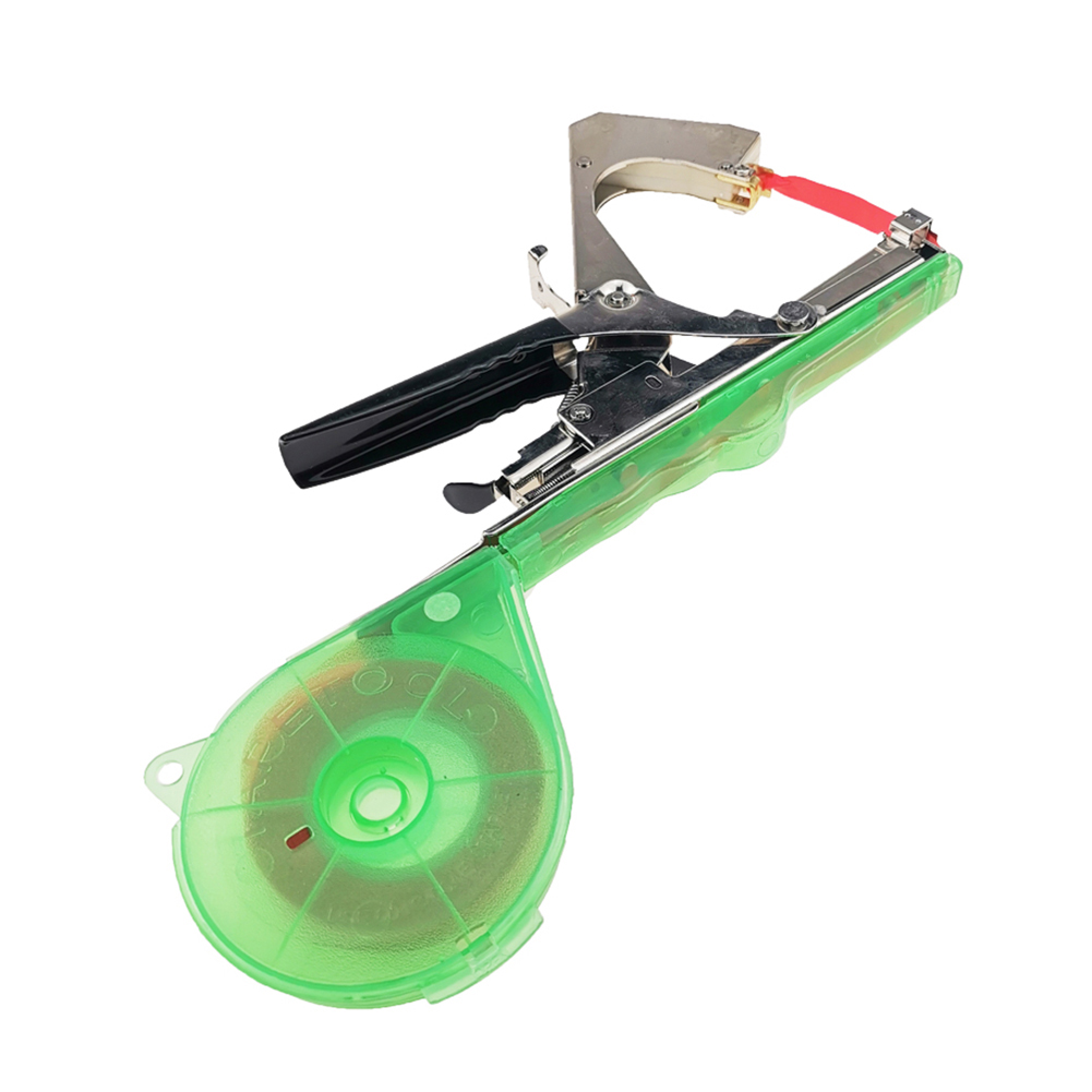 Garten Werkzeuge Strumpfband Pflanzen Pflanze Zweig Hand Binden Bindung Maschine Hackfleisch Gemüse Tapetool Tapener Bänder Heimat Garten: Grün