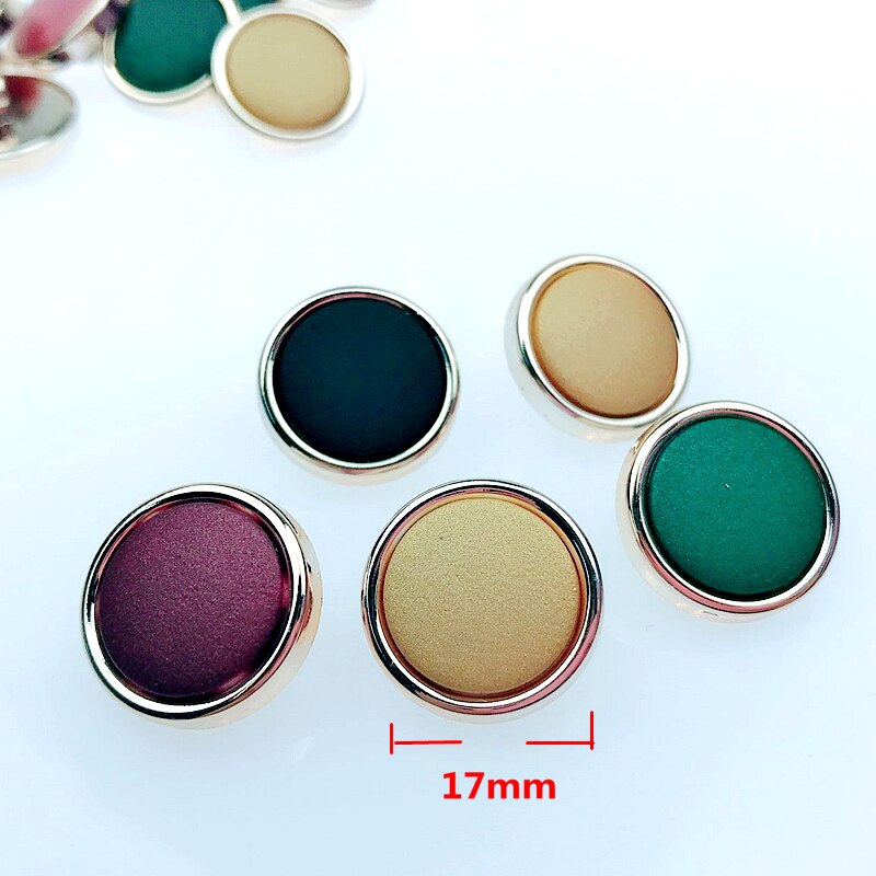 HL – pull à boutons pour vêtements, 10 pièces/30 pièces, 17mm, couleurs mélangées, bricolage, accessoires de couture