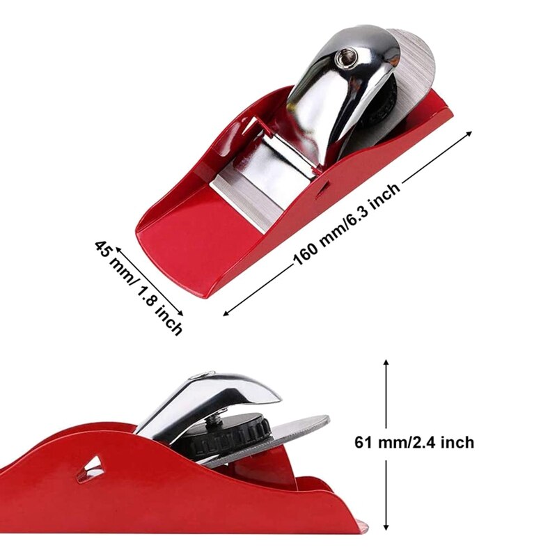 Mini Hand Planer Small Trimming Planer Woodworking Pocket Plane for Trimming Projects Carpenter DIY Model Making