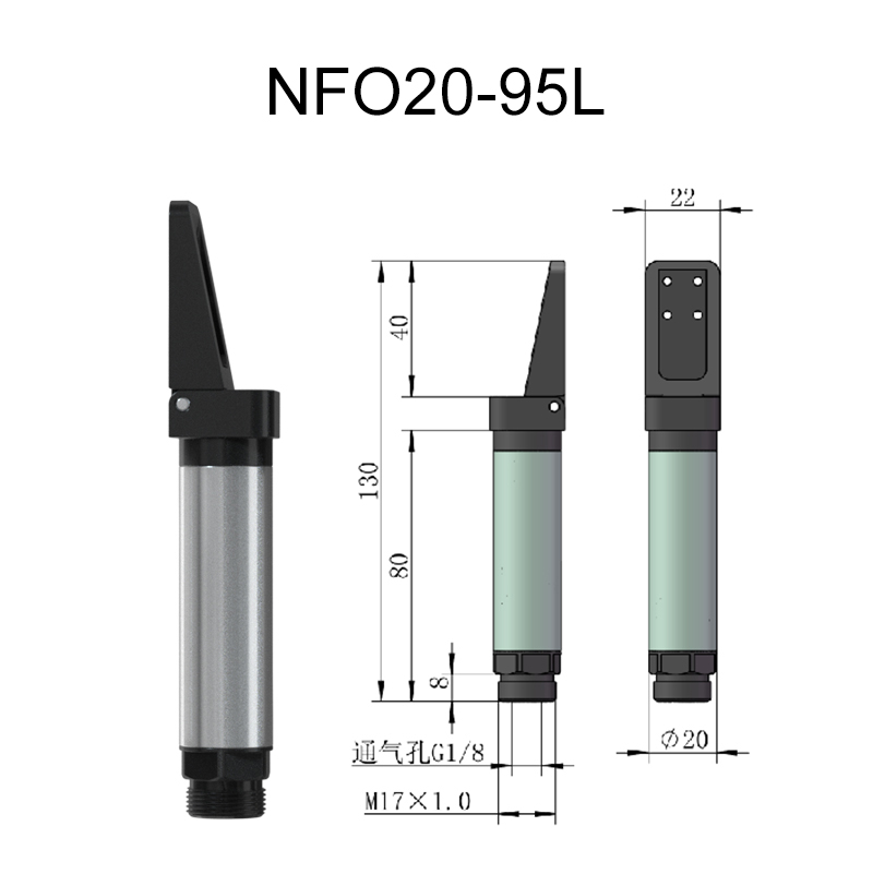 Manipulator Hardware Accessories Gripper Clamp Robot Air Pneumatic Finger Cylinder