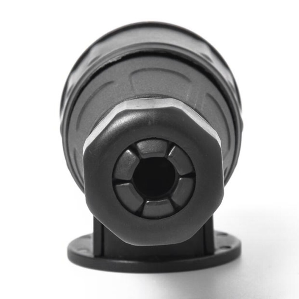 12V 13-Pin Trailer Plug Adapter 13-Pole Trailer Electrical Connector Black