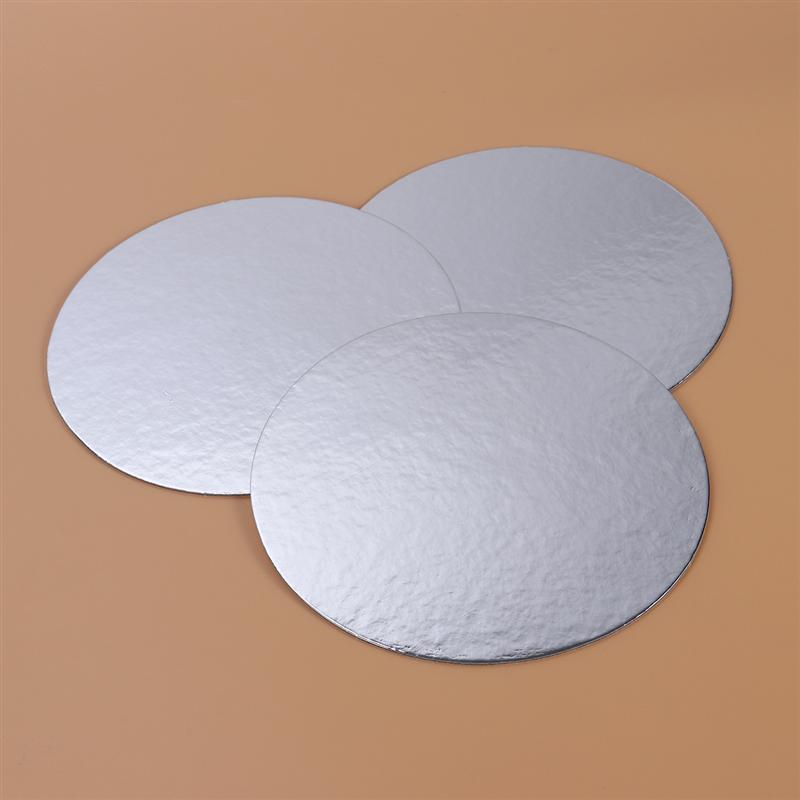 3 stk runde pap kageunderlag tykkere cirkel kage bund papir blokke cirkel bund pap papir mousse cupcake til kage fad blok
