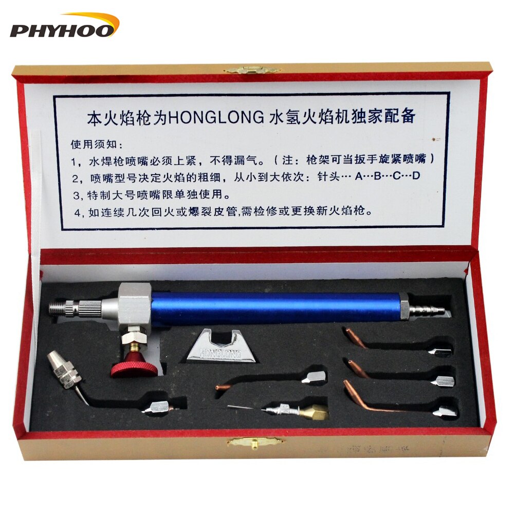 Wasser Sauerstoff Taschenlampe Wasser Wasserstoff Taschenlampe Gun Torch Schweißen Werkzeuge Schmuck Ausrüstung Goldschmiede Werkzeuge