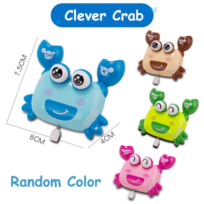 Amusing baby classic cute cartoon animal wind-up toy clockwork children's walking puppies honeybee children's educational toy: Pangxie