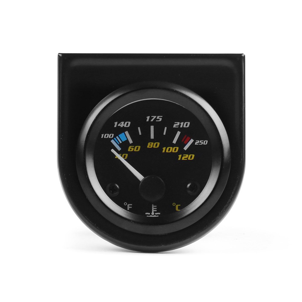 2 &#39;&#39;52MM Weiß LED Wasser Temperatur Messgerät 40-120 Celsius/100-250 Fahrenheit Mit Wasser temp gemeinsam Rohr Sensor Adapter 1/8NPT
