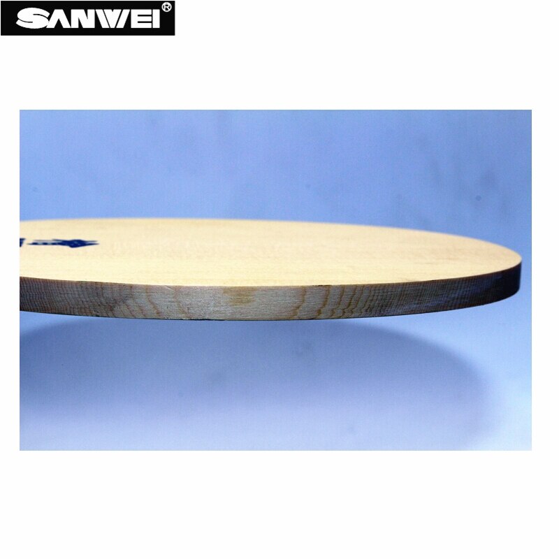 SANWEI H10 Hinoki table tennis blade FL handle CS handle 10mm thickness one ply Hinoki ping pong bat