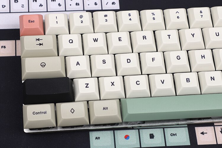 1pc OEM profile R1 height 2X shift 1.75X shift 1.5x Ctrl Alt number area 2X enter PBT key caps for MX switch mechanical keyboard