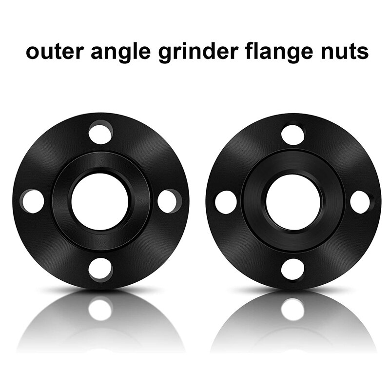 Angle Grinder Replacement Parts Grinder Wrench Grinder Shaft Nut Grinder Inner Flange Nut and Grinder Outer Flange Nut