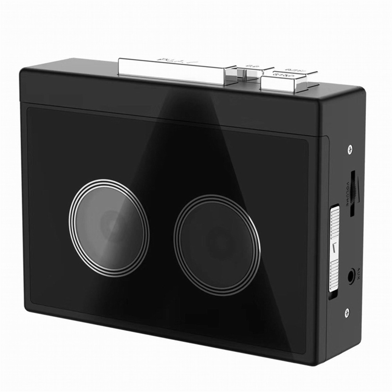 M16k- lettori di cassette wireless bt, radio portatile retrò nostalgica con altoparlante, funzione di riproduzione/avanzamento rapido/riavvolgimento automatico