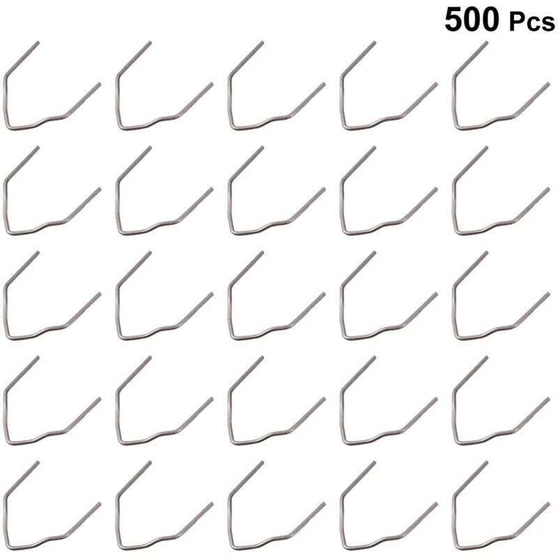 Nietje Reparatie Machine Plastic Lassen Nietmachine Auto Auto Bumper Reparatie Pre Cut Voor Alle Auto 'S Haakse 500 stuks