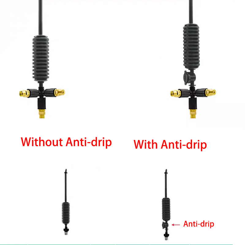 Hagehengende vannsprøytedyse sprinklersett forstøvende sprinklersett grønnsaksvanning vanning for drivhushage