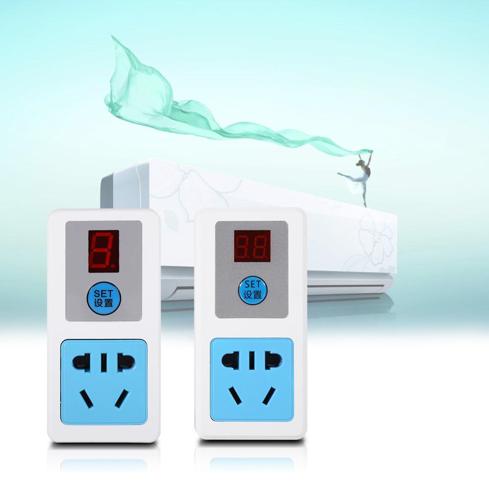 9/24 timmar elektrisk  ac 220v energisparande timeruttag hushållsapparater digital tidbrytare