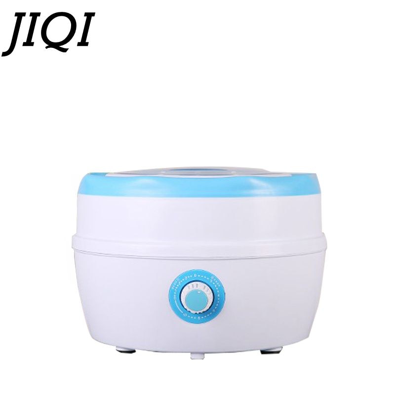 JIQI 2.6Kg Portable Folding Clothes Washing Machine Removable dehydration basket Semi-automatic Washer for Underwear Clothes