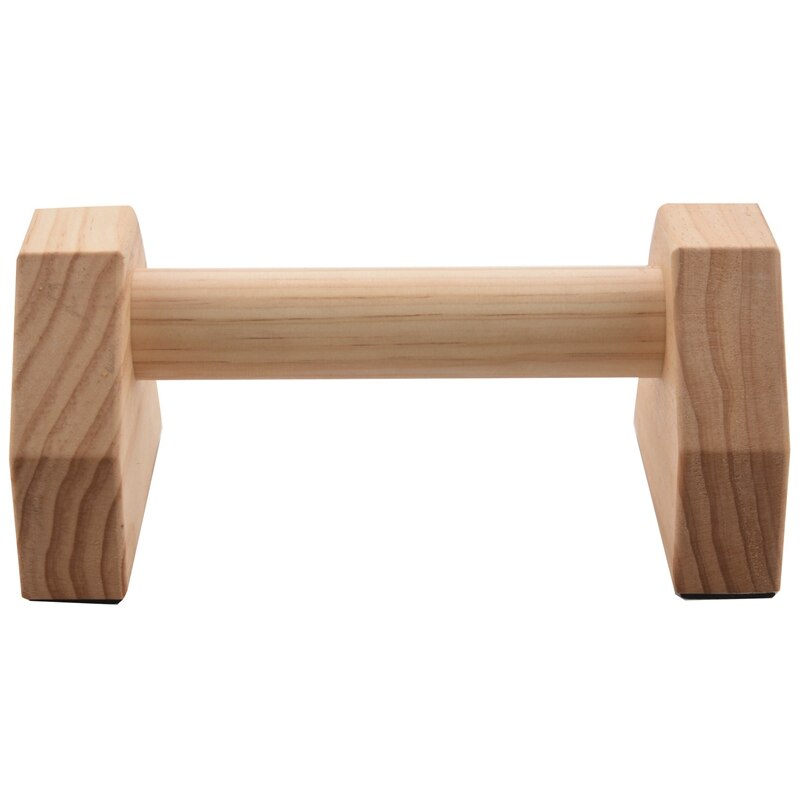 Fitness Push-Ups Gymnasium Exercise Training Chest H-Shaped Wooden Calisthenics Handstand Parallel Rod Double Rod