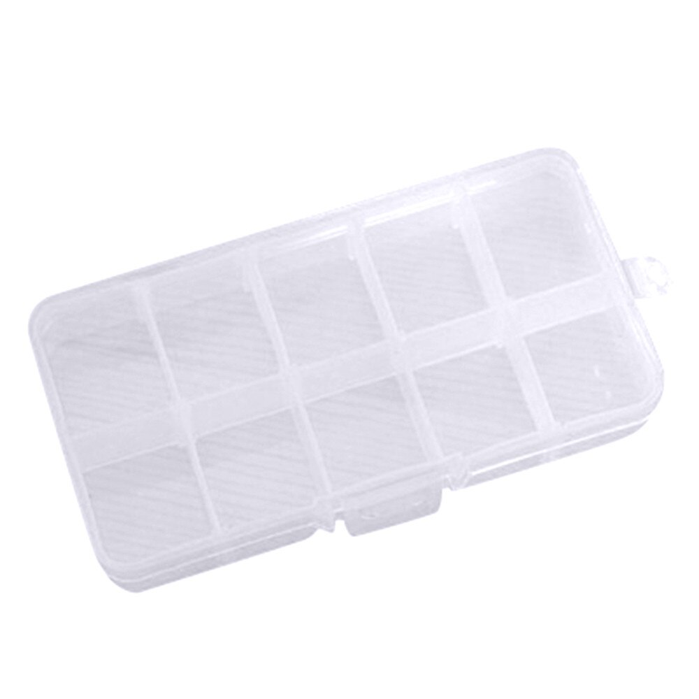 Empty Storage Container Box Case for Food Finishing Case Container Home Orgnaizer11.1: White