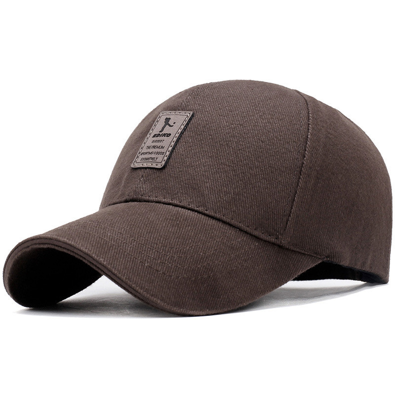 Klassisk mærket baseballcaps solid trucker cap unisex snapback caps bone baseball cap mænd hat: Kaffe