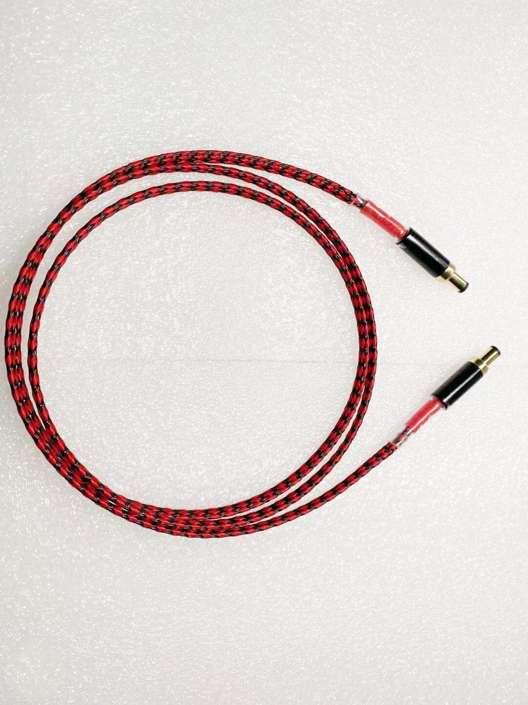 HIFI Audio High-end DC cable Silver-plated OFC DC Power Cable 5.5*2.1mm 5.5*2.5mm 4.0*1.7mm