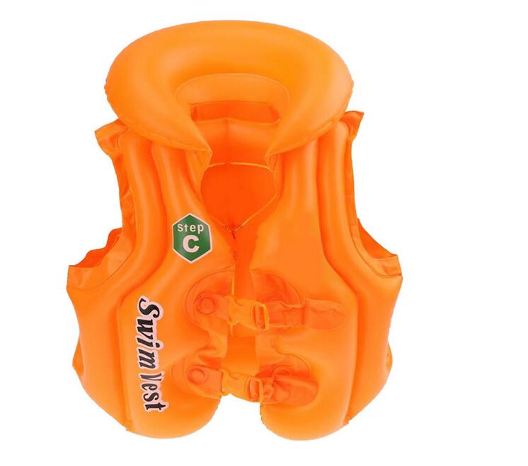 Summer kids baby Float Children's Inflatable Swimsuit Inflatable Vest Swimming Ring toys 50X43cm