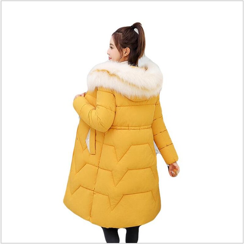 Chaqueta de piel grande de invierno Parka Chaqueta de algodón chaqueta de invierno para mujer gruesa ropa de invierno abrigo de invierno ropa de mujer Parkas 391
