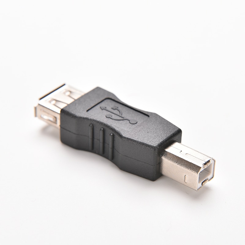 USB 2,0 Typ A Buchse Auf USB Typ B Stecker Konverter Adapter USB drucken Kabel Conector Wechsler 1 Stck Einfache Adapter für USB
