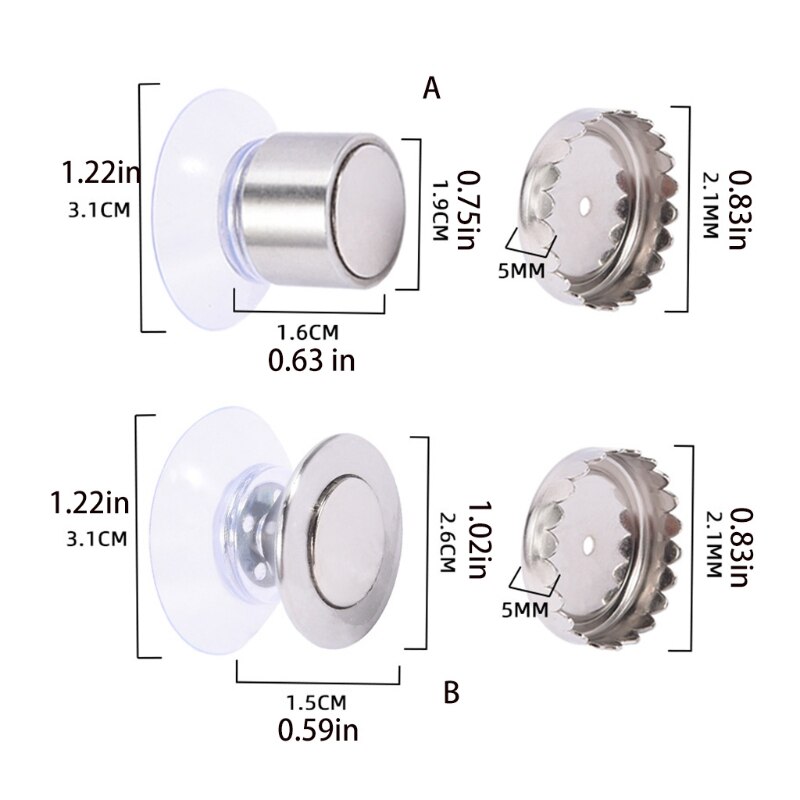 Magnetische Zeephouder Vacuüm Zuignap Zeep Hanger Voor Keuken, Badkamer, Wc