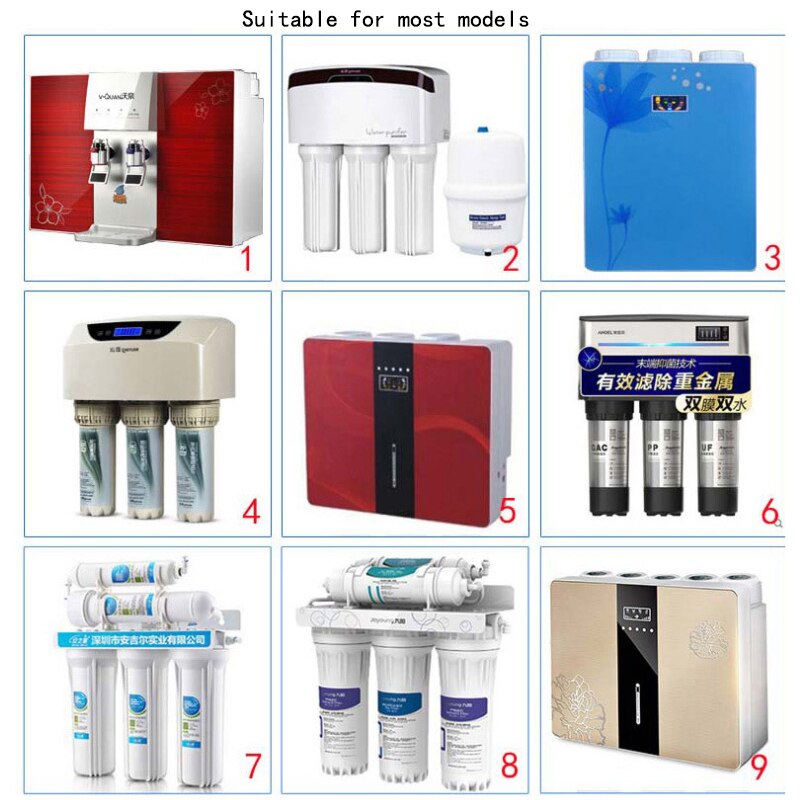 1pcs 10 Inch Universal Water Filter Activated Carbon Cartridge Filter CTO Block Carbon Filter Water Purifier