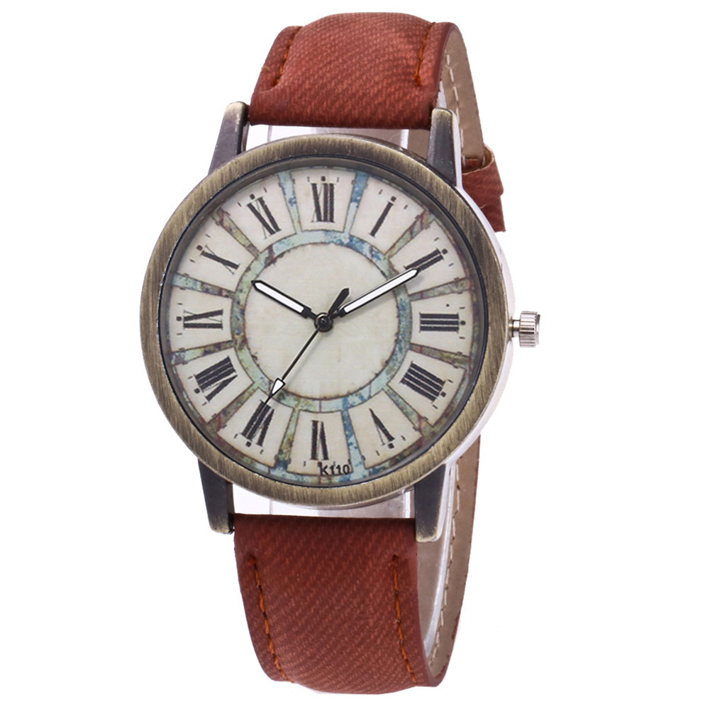 Montre à Quartz avec ceinture en cuir pour femmes, classique, sport, Business, LXH