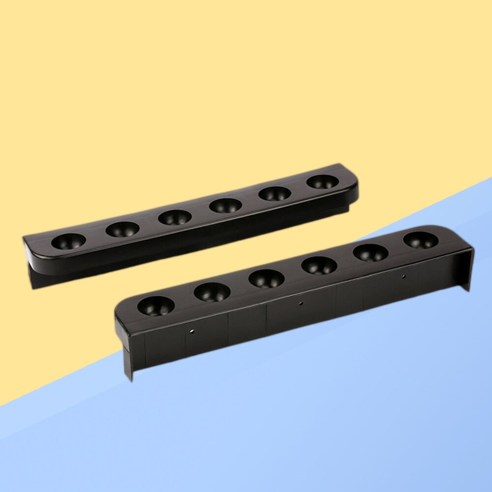 Pool Table Rack Slot 2 Stuks 6-Slot Biljartkeu Rack Wall Mounted Pool C... – Grandado