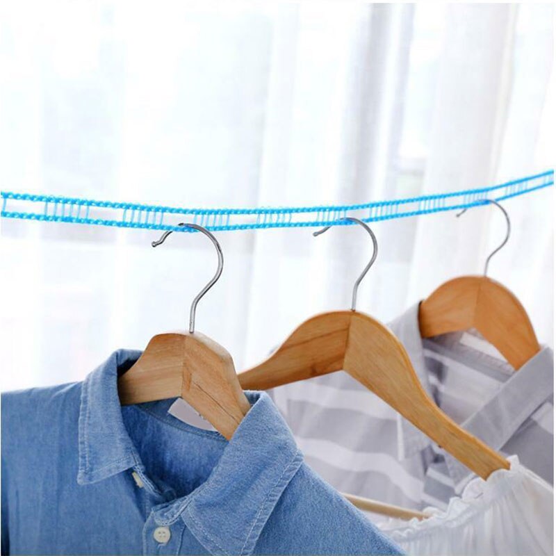 Nylon Clotheslines Hanging Rope Drying Clothes Dryer Non-slip Windproof for Outdoor 3/5/8/10 Meters TUE88