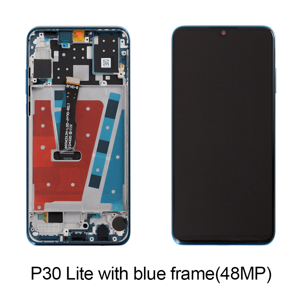 MAR-L01A L21A LX1A LX1M LX2 LX3 Display Für Huawei P30 Lite LCD Bildschirm Mit Rahmen Ersatz Lcd Für Huawei Nova 4e Display