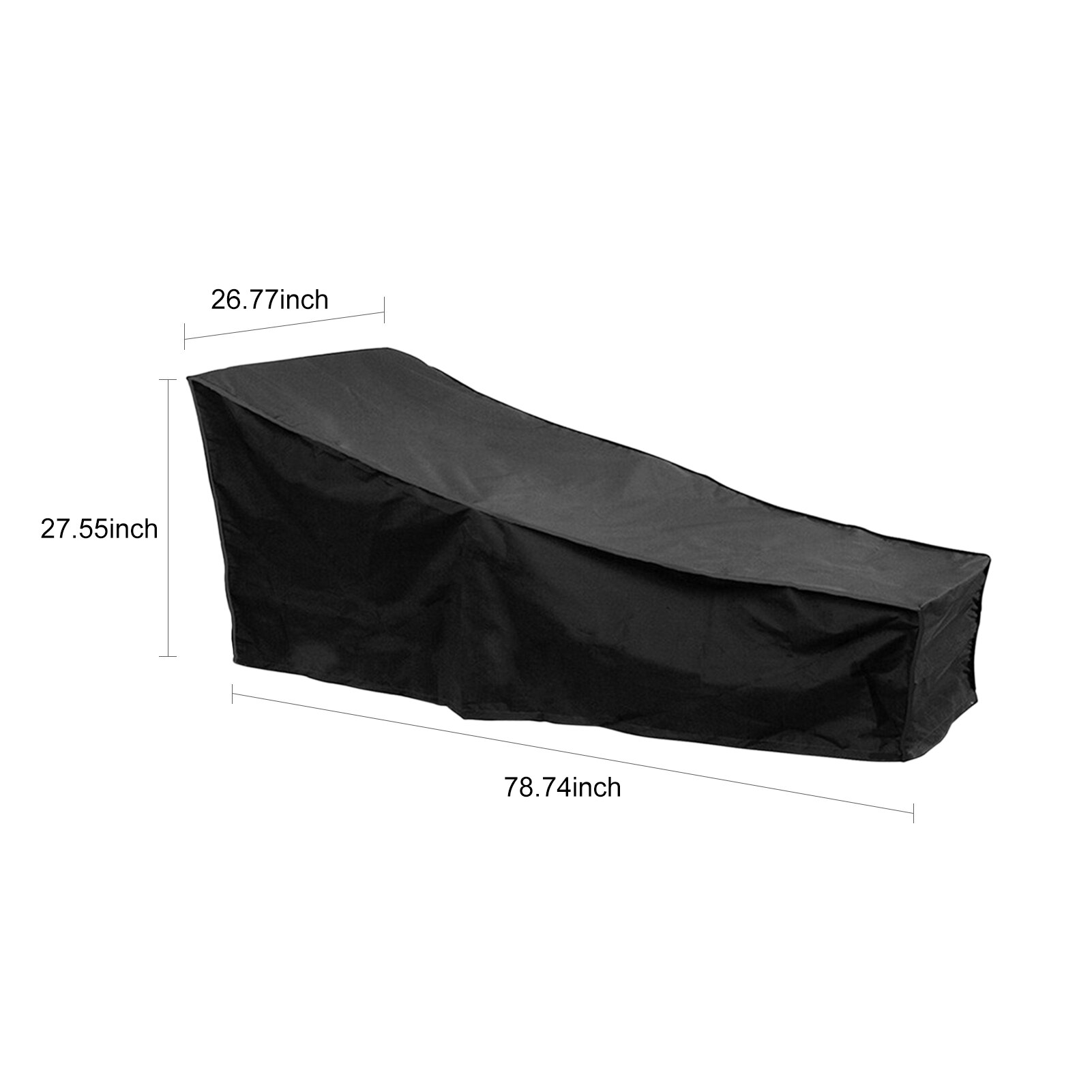 Patio Lounge Chair Cover Chair Top Replacement Sun Shade Cover Waterproof Tear-Resistant UV Resistant Furniture Sunbed Cover: 200x68x70cm