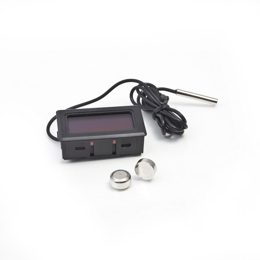 1Pc LCD Digital Thermometer for Freezer Temperature -50~110 degree Refrigerator Fridge Thermometer 1m line Length