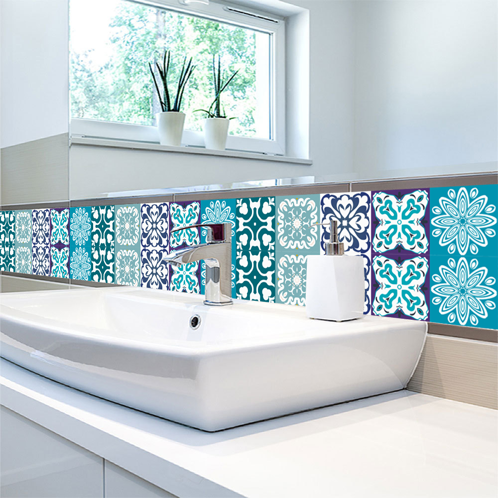 ECOSWAY 3D Autocollant Mural Moulure Mural Moulage Plinthe Line