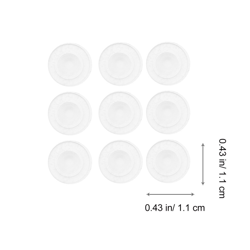 200pcs Self-adhesive Bumper Pad Durable Cabinet Bumper Rubber Bumpers for Home