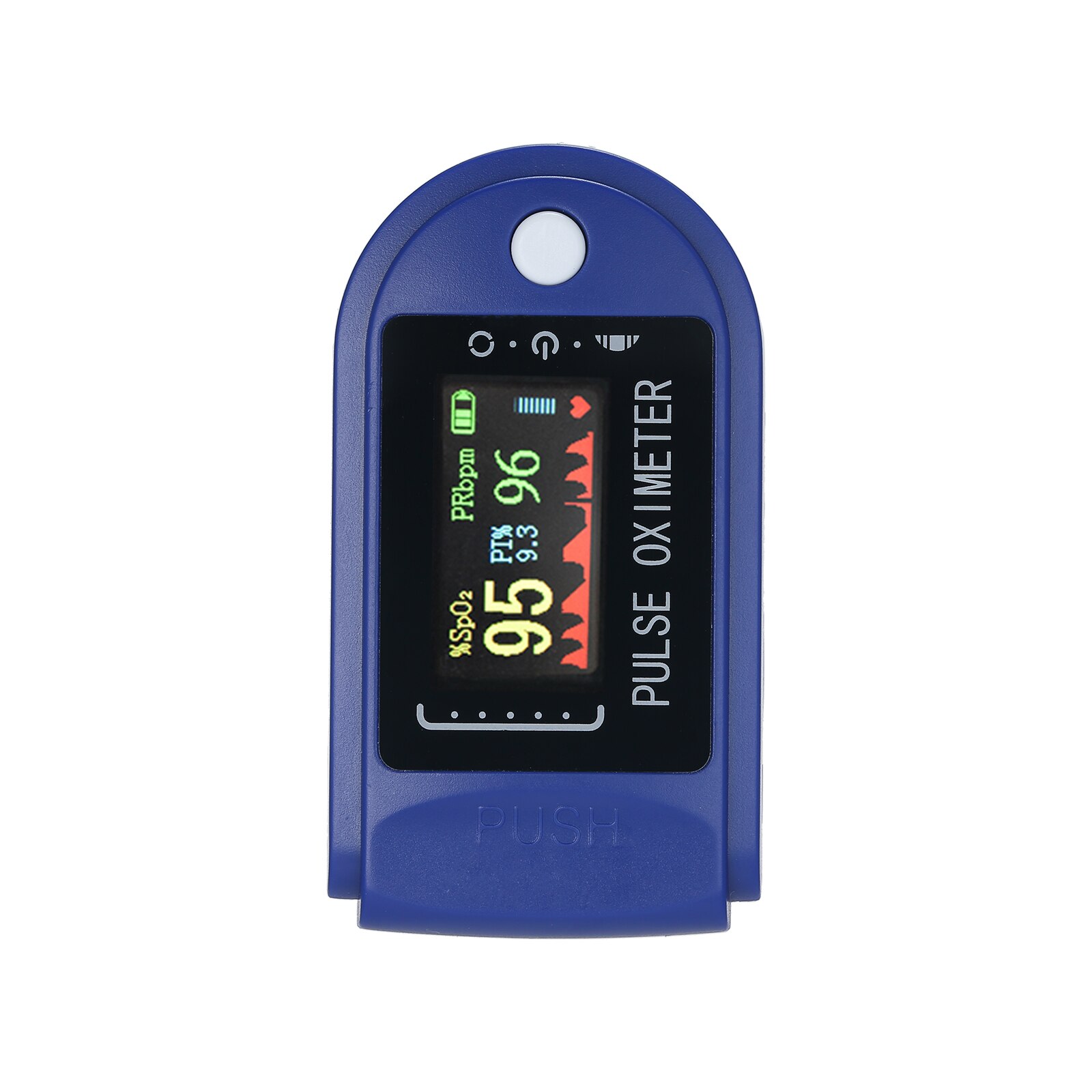 Finger Oximeter Digital Fingertip Pulse Oximeter Blood Oxygen Saturation Meter Finger SPO2 PR Heart Rate Monitor Health Care