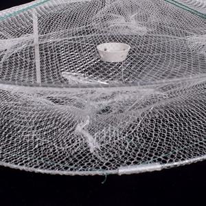 Large white shrimp net round fish net fishing net lobster river shrimp net fishing supplies