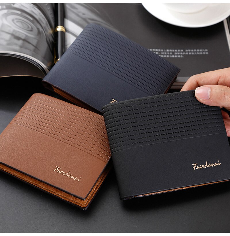small wallets men wallets short men's wallet leather guarantee purse for male coin purse rifd wallet cartera hombre