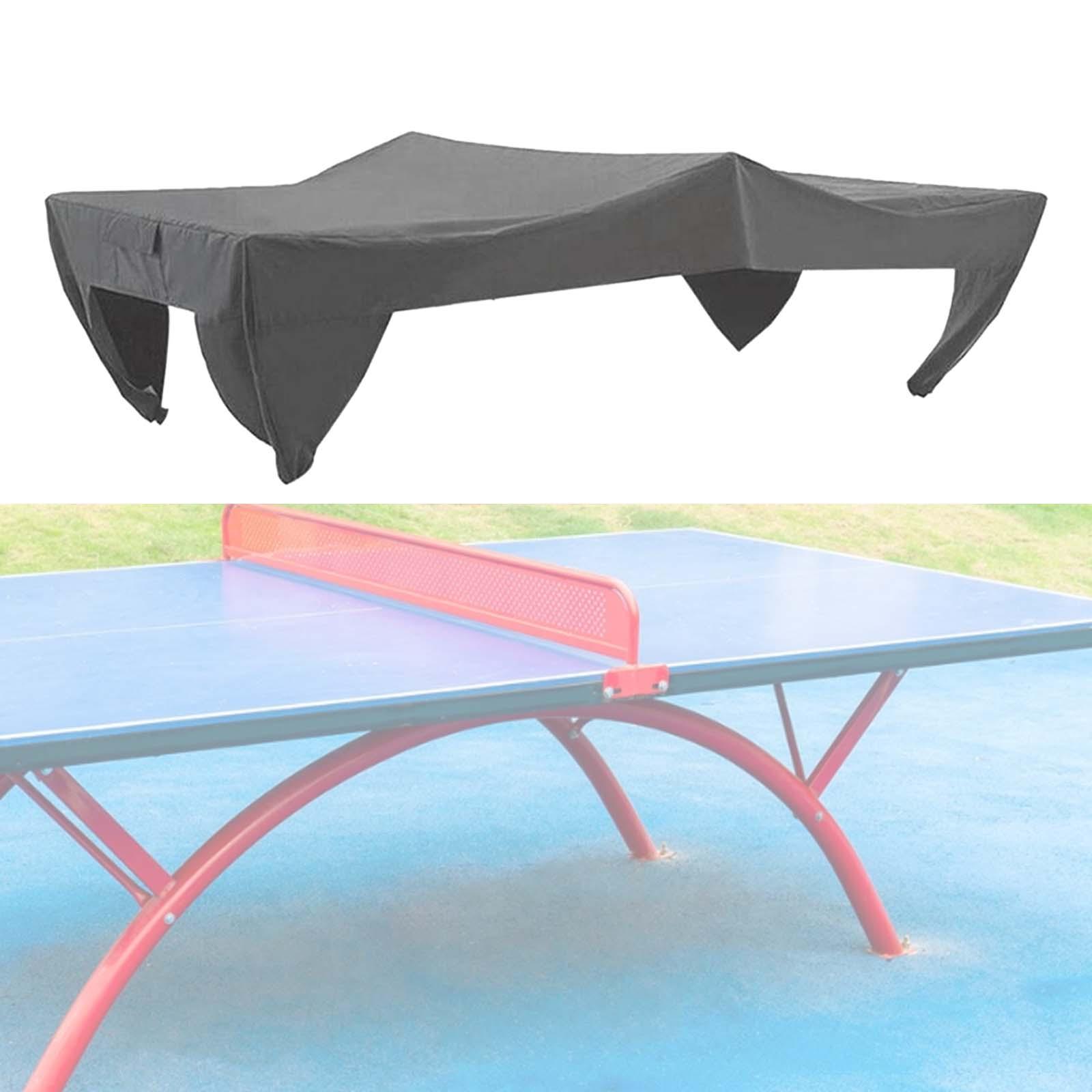 Table Tennis Table Cover Water Resistant Protective Cover Outdoor and Indoor Ping Pong Table Cover Premium for Ping Pong Table