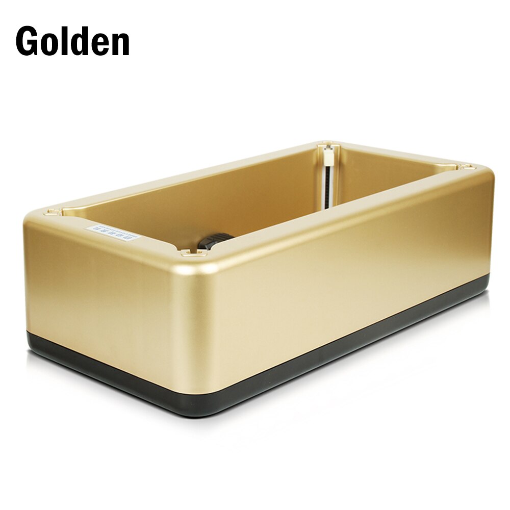 Dispensador automático de cubiertas de zapatos, máquina de cubiertas de zapatos, dispositivo de película de zapatos de una sola vez, juego de pies nuevos para el hogar, oficina, laboratorio, Hospital: gold