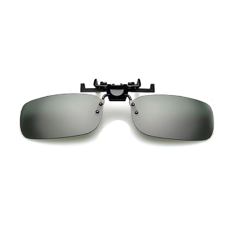 Bril Auto Night Rijden Vrouwen Gepolariseerde Clip Op Zonnebril Voor Mannen Nachtzicht Bril Anti-Glare Uva Driver Bril goggle: Gray