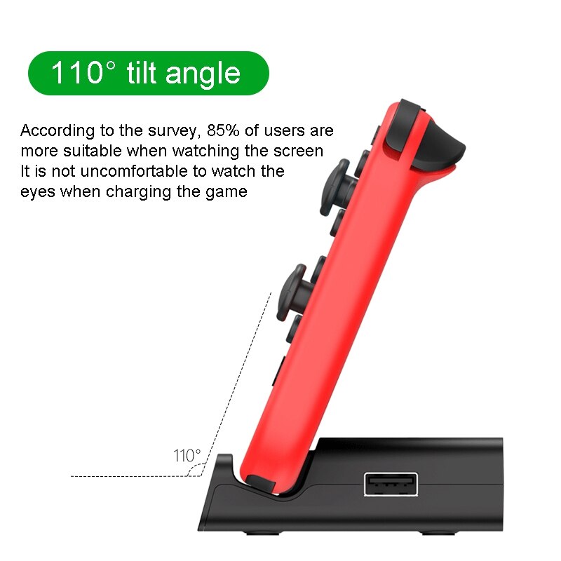 Convertisseur vidéo pour Nintendo Switch socle de charge HDMI transfert TV Portable type-c socle de charge