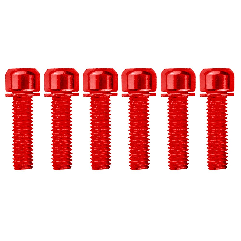 Mountain Bike Handlebar Screw Colorful Stainless Steel Screw Stem Riser Screws Bolts Cycling Accessories Bicycle Handlebar Screw: Style 7