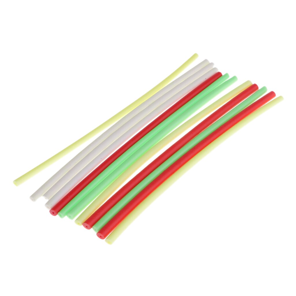12 Stuks Eva Foam Cilinders Voor Vliegbindset Diy Koppelverkoop Materialen Popper Lichamen Vliegt