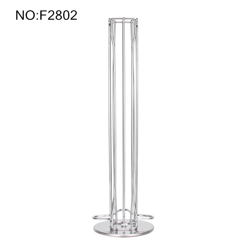 Coffee Capsule Rack Holder Carousel for Nespresso - Holds 40 Capsules OriginalLine. and Modern. 360-degree Rotation: F2802