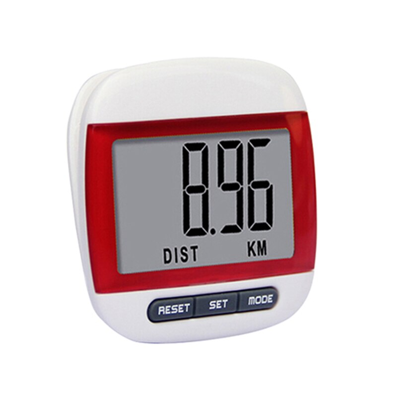 LCD Multi-Function Mini Waterproof Digital Pedometer Step Movement Calories Counter Digital Pedometers Fitness Equipment: 04