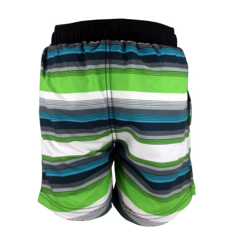 Peuter Baby Jongens Casual Zomer Strand Shorts Kinderen Elastische Taille Gestreepte Print Hoge Taille Losse Shorts Strand Wear1-8Y